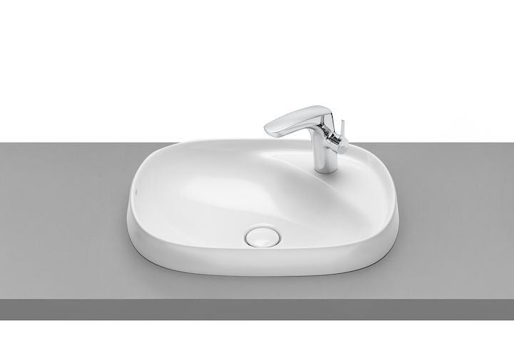 Roca Beyond in Counter Top Basin 450x450 White RS3270B7000