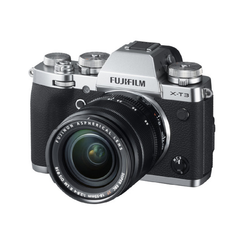 Fujifilm X T3 Mirrorless Digital Camera With 18 55Mm Lens Silver