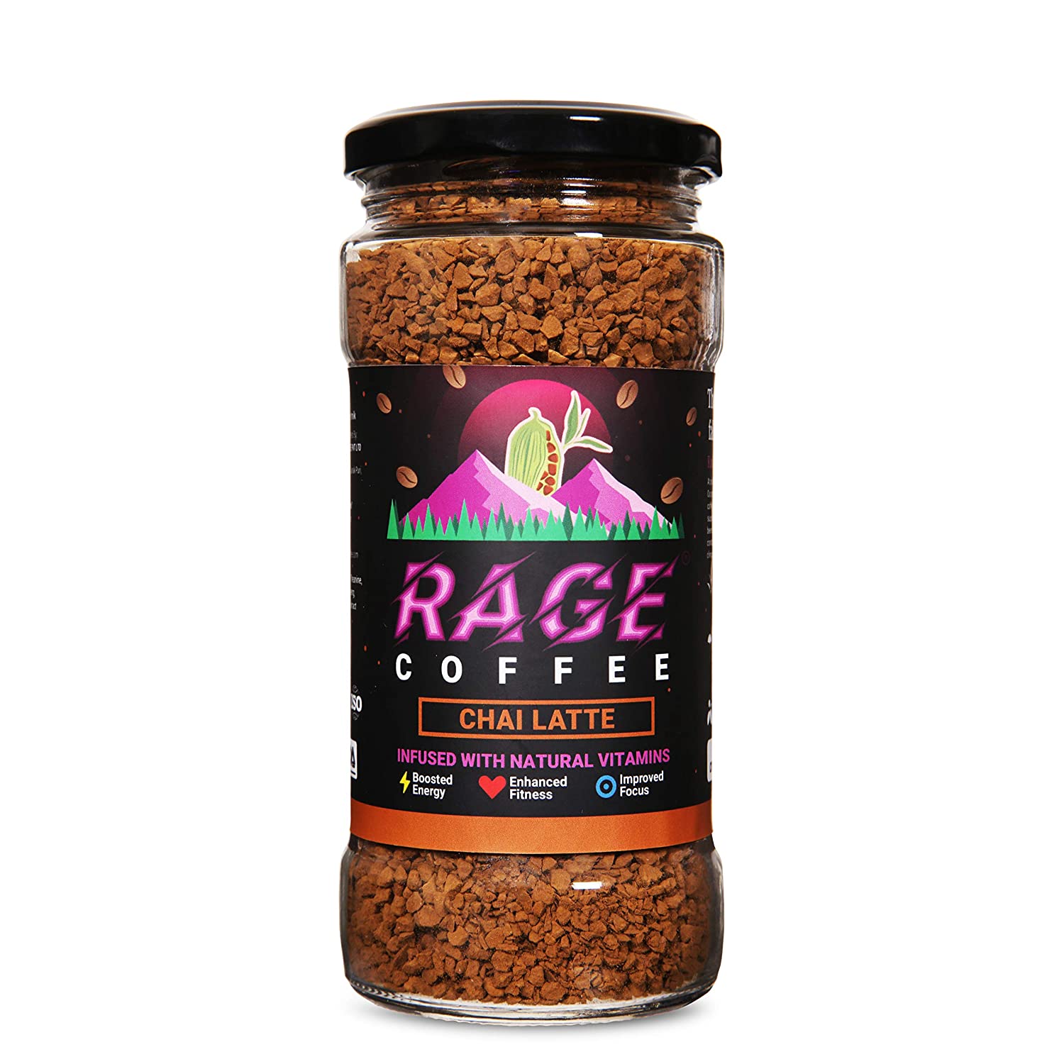 Rage Coffee Chai Latte Flavour - Premium Arabica Instant Coffee 