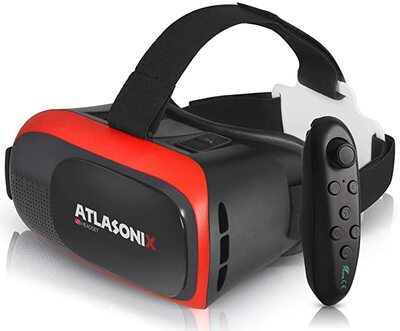VR Headset Compatible with iPhone and Android Phones
