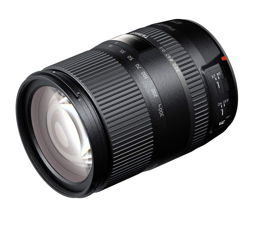 Detec™ Tamron B016E 16-300mm F/3.5 6.3 Di II VC PZD Lens for Canon DSLR Camera (Black)