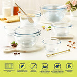 Load image into Gallery viewer, Borosil IYLBBNL0350 Mixing Bowl 350 ml Pack of 20
