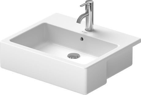 Duravit Vero Semi-recessed washbasin Model No. : 031455