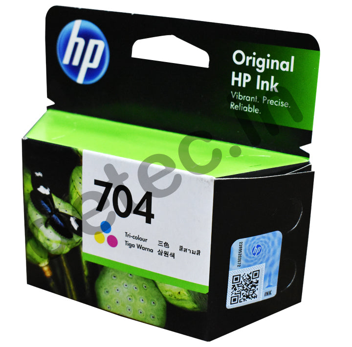 HP 704 Tri-color Ink Cartridge