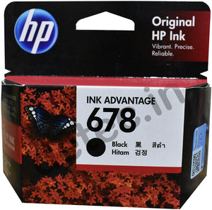 HP 678 Black Ink Cartridge