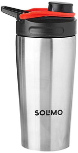 Amazon Brand Solimo Stainless Steel Leak Proof Gym Shaker 750 ml