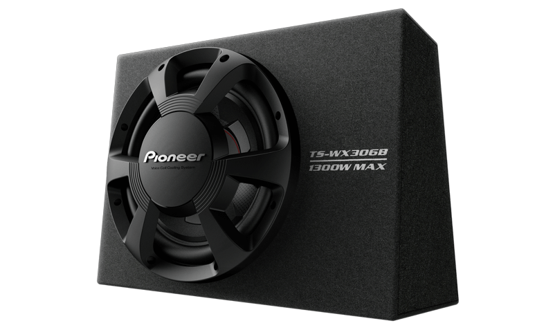 Pioneer TS WX306B A Shallow Enclosure For High Punch Bass Upto 1300W