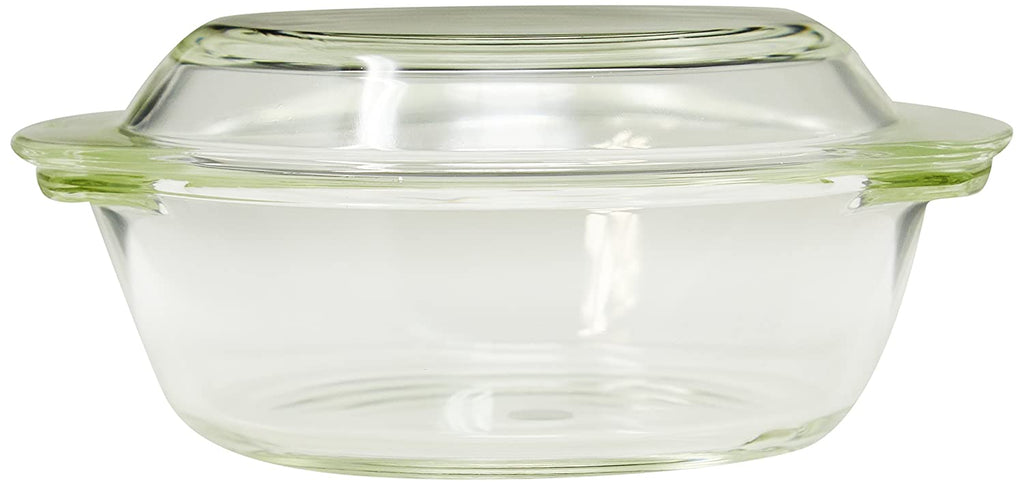 Borosil ICS22CA0110 Round Casserole With Lid 1 l Pack of 6