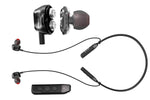 Load image into Gallery viewer, Aiwa ESBT 460 Bluetooth Wireless in Ear Earphones with Mic Black
