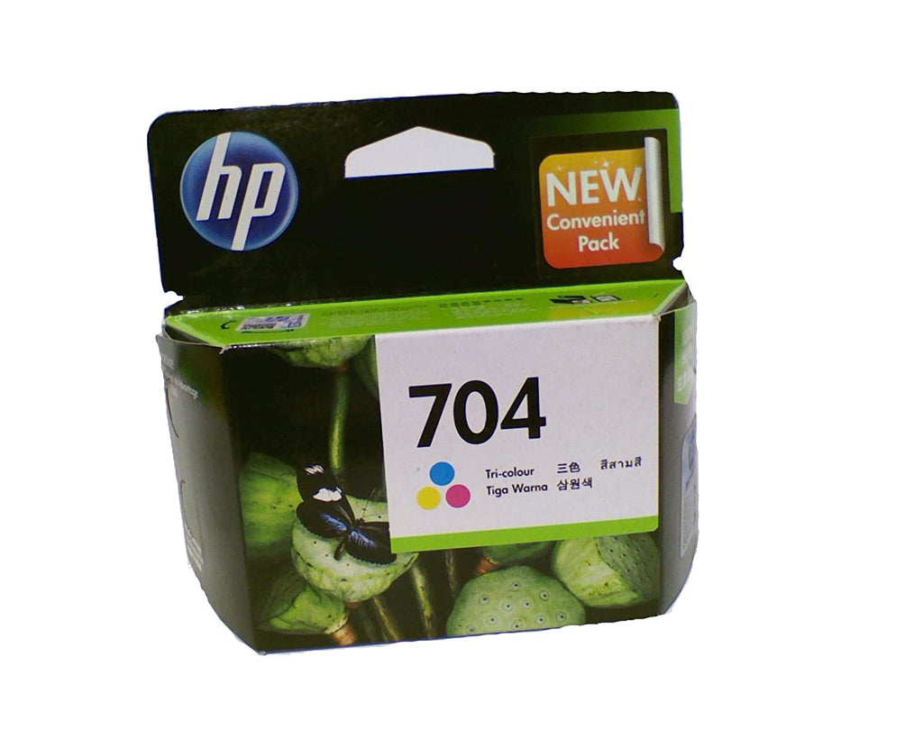 HP 704 Tri-color Ink Cartridge