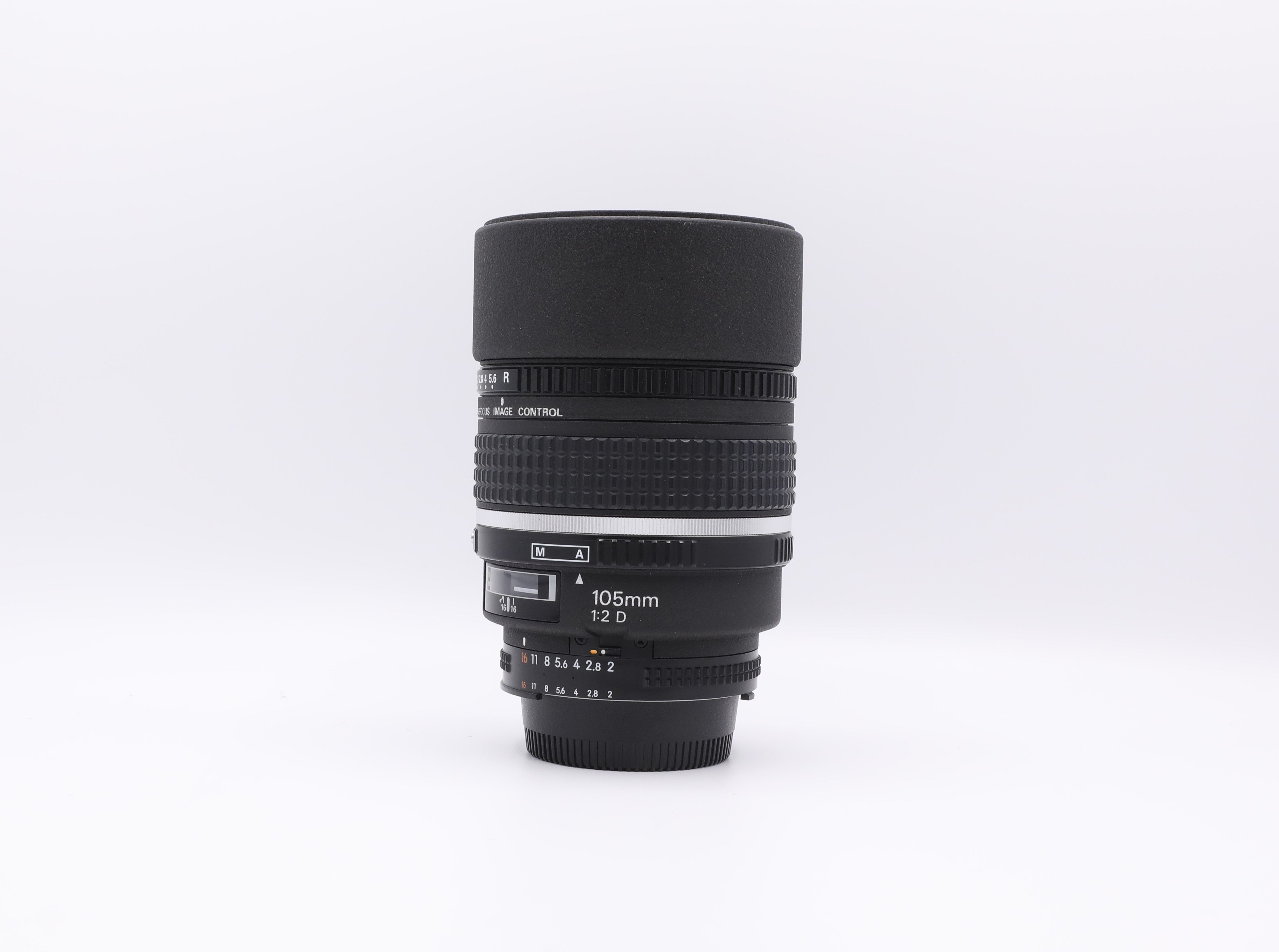 Nikon Lens Nikon 105mm F2d Nikon 105mm F2 AF DC-Nikkor D Lens