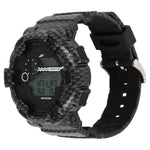 Load image into Gallery viewer, Sonata Carbon Series Watch With Black Dial
