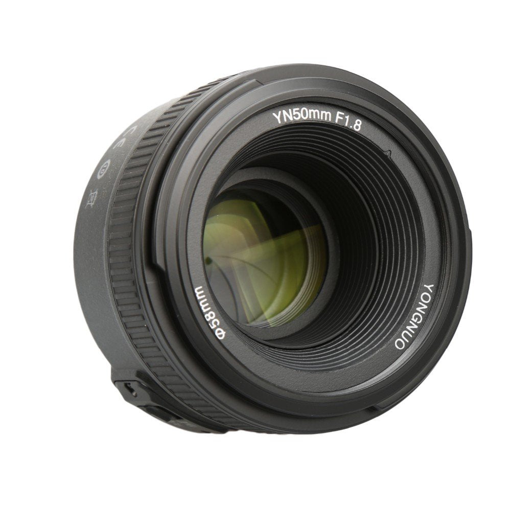 Open Box, Unused Yongnuo 50mm F1.8 Lens for Nikon DSLR Camera Large