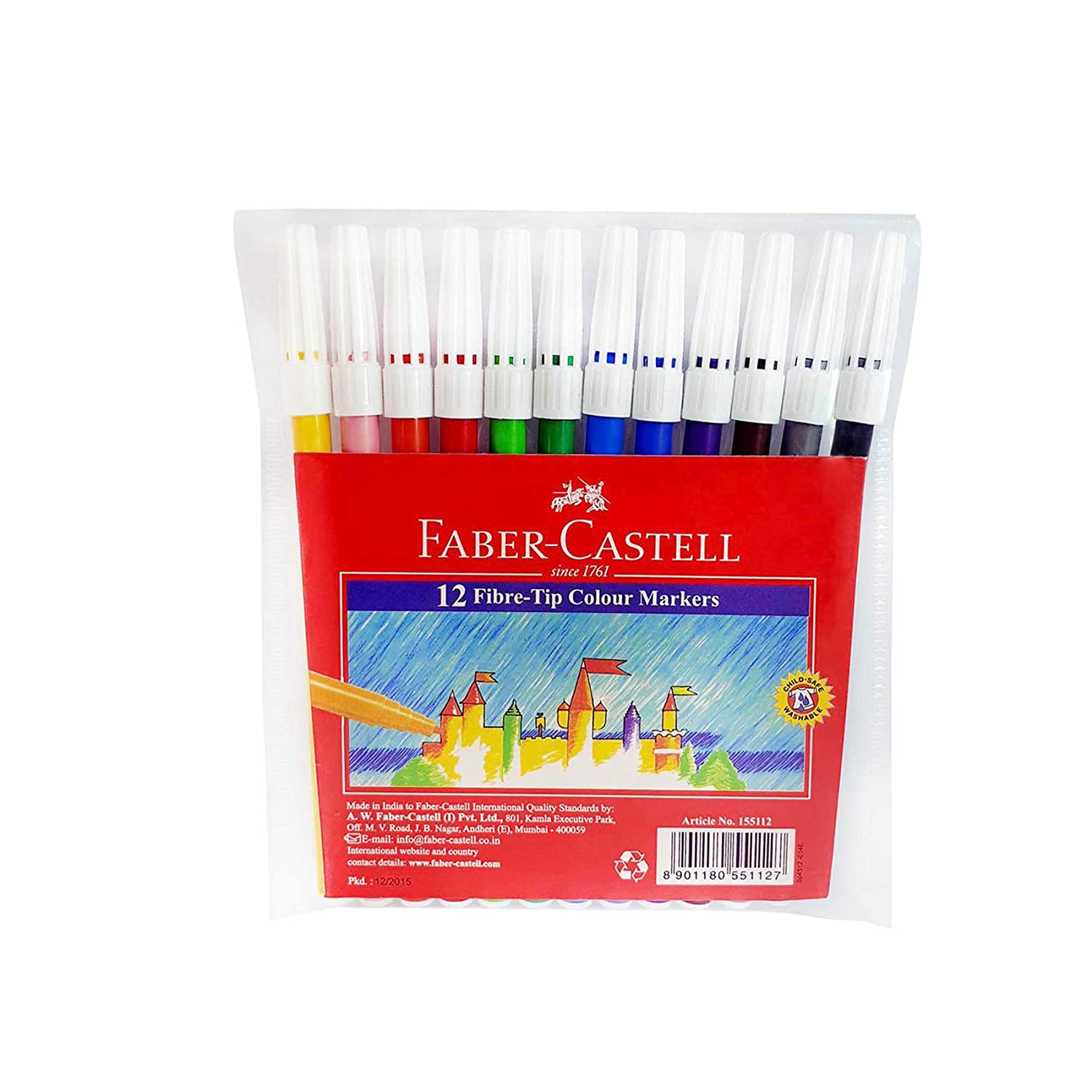 Color Chart for Faber-Castell © Connector Pens – The Coloring Inn