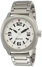 Load image into Gallery viewer, Fastrack His and Her Upgrade Analog White Dial Men&#39;s Watch NK3076SM03
