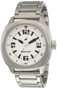Fastrack His and Her Upgrade Analog White Dial Men's Watch NK3076SM03