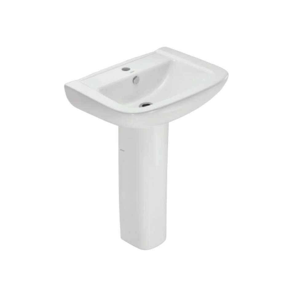 Jaquar Wall Hung Basin With Full Pedestal FNS-WHT-40801