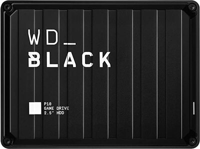 WD_BLACK 4TB P10 Game Drive - Portable External Hard Drive HDD