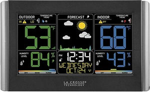 La Crosse Technology C85845-INT Weather Station Black