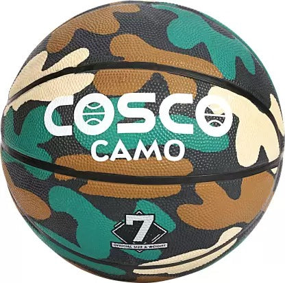 Open Box Unused Cosco Camo Basketball Size 7 Multicolor