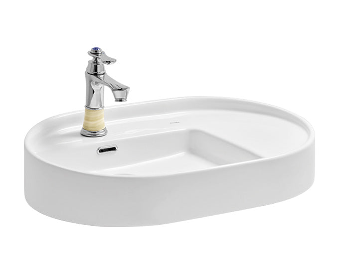 Cera Saxon Table Top Wash Basin With Pop Up Drainer A2020105