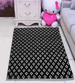 Load image into Gallery viewer, Saral Home Detec™ Soft Cotton Multi Purpose Rugs (75x100 cm) Black

