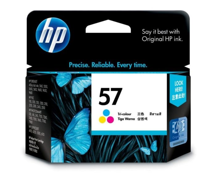 HP 57 Tri-color Ink Cartridge
