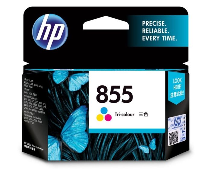 HP 855 Tri-color Ink Cartridge