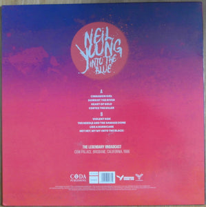 Vinyl English Neil Young Into The Blue Coloured Lp
