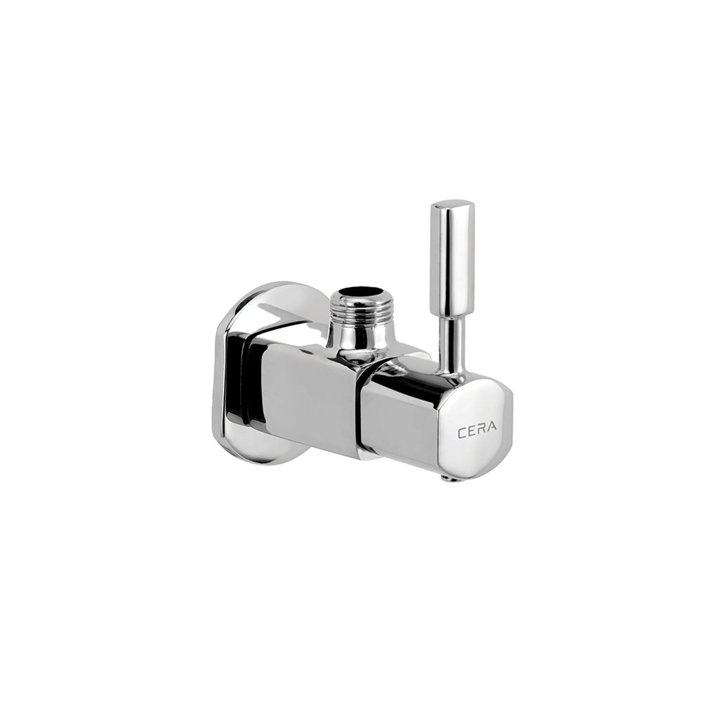 Cera Angle Cock With Wall Flange Gayle Faucets F1014201