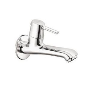 Cera Bib cock long nose with wall flange Ripple Faucets F1017152