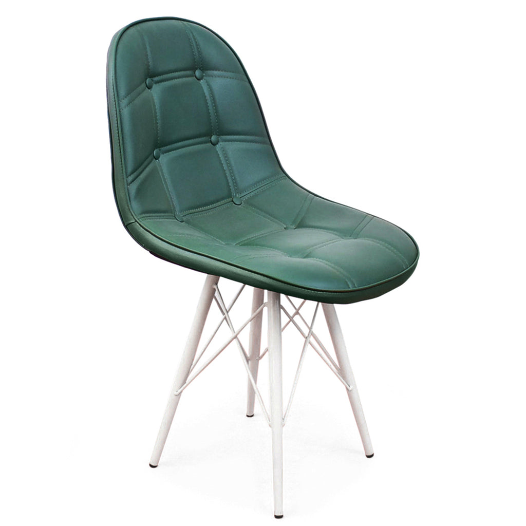 Detec™ Modern Accent Dining Chair for Living Room, Cafe, Restaurant Chair - Green