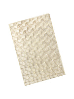 Load image into Gallery viewer, Detec™ Hosta Geometric Golden Shaped Leatherite Rectangular Table Place Mats
