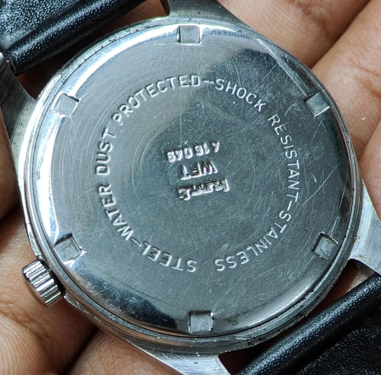 Vintage HMT Pilot Para Shock 17 Jewels Code 0.U31 Watch