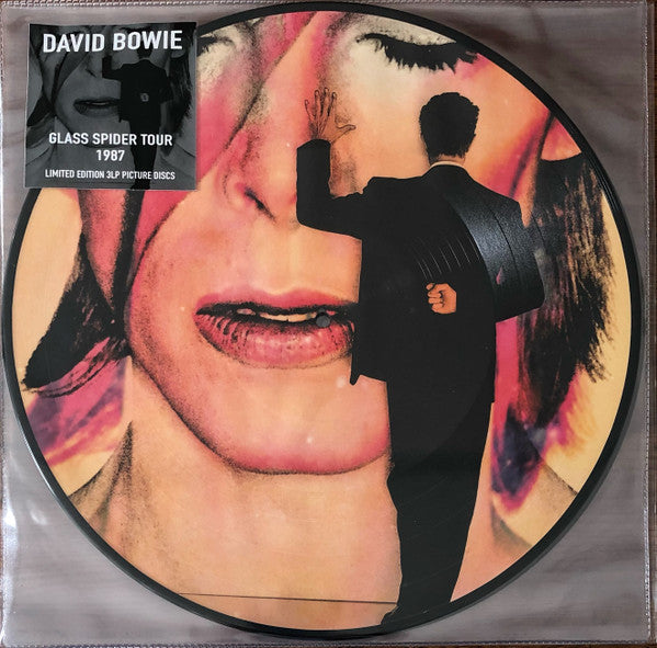 Vinyl English David Bowie Glass Spider Tour, Montreal 1987 Picture Disc Lp