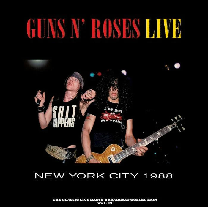 Vinyl English Guns N' Roses Live In New York City 1988 Coloured Lp