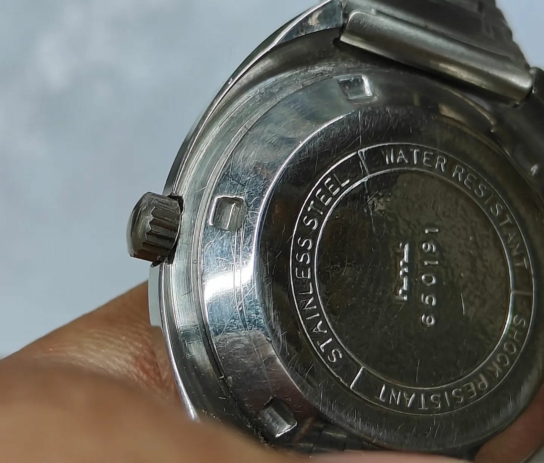 Vintage HMT Rajat Automatic 21 Jewels Code 0.M12 Watch