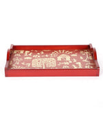 Load image into Gallery viewer, Detec™ Boat Shape Tray In Warli Print
