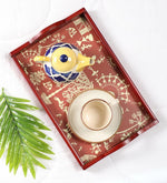 Load image into Gallery viewer, Detec™ Boat Shape Tray In Warli Print
