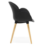 Load image into Gallery viewer, Cafe chair in black
