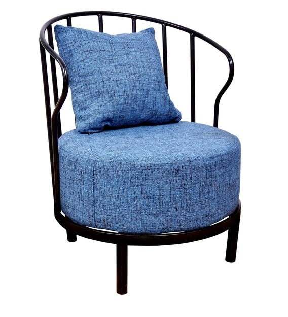 Detec™ Benito Luxe Chair - Peacock Blue Color