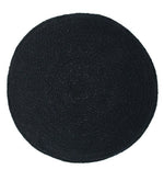 Load image into Gallery viewer, Detec™ Knitted  Round Pouffe - Natural &amp; Black Color
