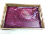 Load image into Gallery viewer, Detec Homzë Serving Tray - Wood Resin
