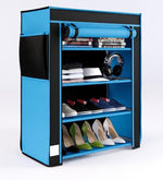 Load image into Gallery viewer, Detec™ Shoe Rack with 4 Shelves and Cover
