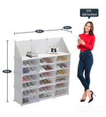 Load image into Gallery viewer, Detec™ Shoe Rack in White Color 
