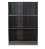 Load image into Gallery viewer, Detec™ 6 Cube Book Shelf - Wenge Finish
