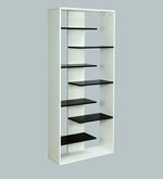 Load image into Gallery viewer, Detec™ Book Shelf - Wenge &amp; Frosty White Color

