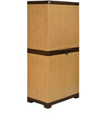 Load image into Gallery viewer, Detec™ Self Assemble Cabinet - Sandy Brown &amp; Dark Brown Color

