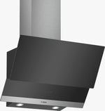 Load image into Gallery viewer, Bosch 4 wall-mounted cooker hood60 cm clear glass black printed DWK065G60I
