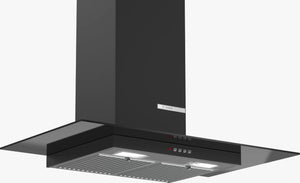 Bosch 2 wall-mounted cooker hood90 cm flat black DWG098D60I